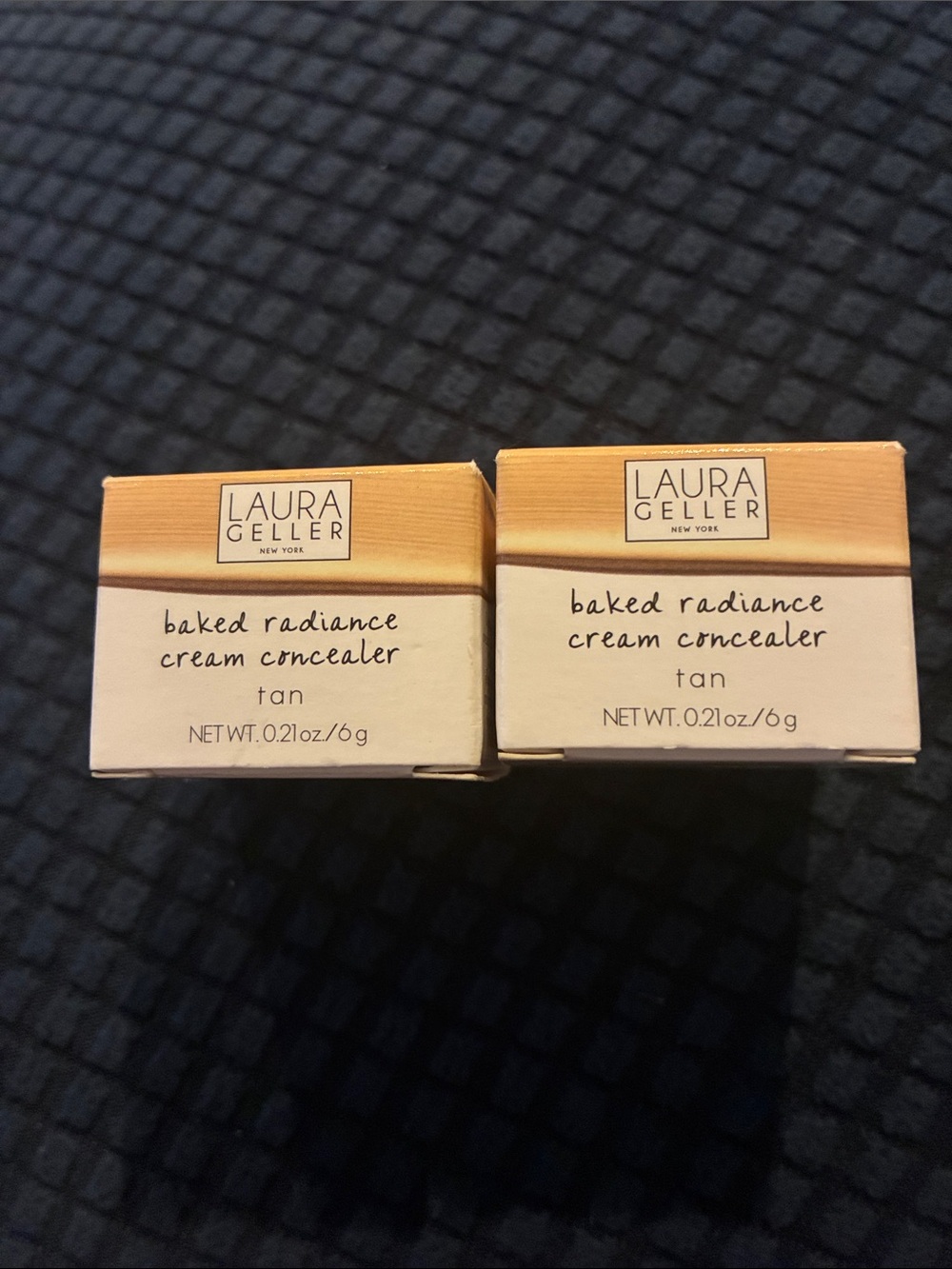 Laura Geller Baked Radiance Cream Concealer - Tan (Set of 2)